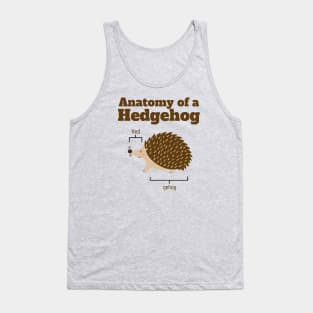 Anatomy Of A Hedgehog Tank Top